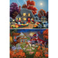 Bits and Pieces - Value Set of Two (2) 300 Piece Jigsaw Puzzles for Adults - Each Puzzle Measures 18" x 24" - 300 pc Large Piece Halloween Jigsaws by