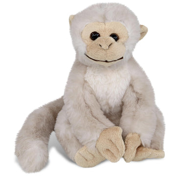 DolliBu Squirrel Monkey Stuffed Animal - Super Soft Stuffed Animal Squirrel Monkey Plush, Adorable Wildlife Animal Squirrel Monkey Doll, Cute Zoo
