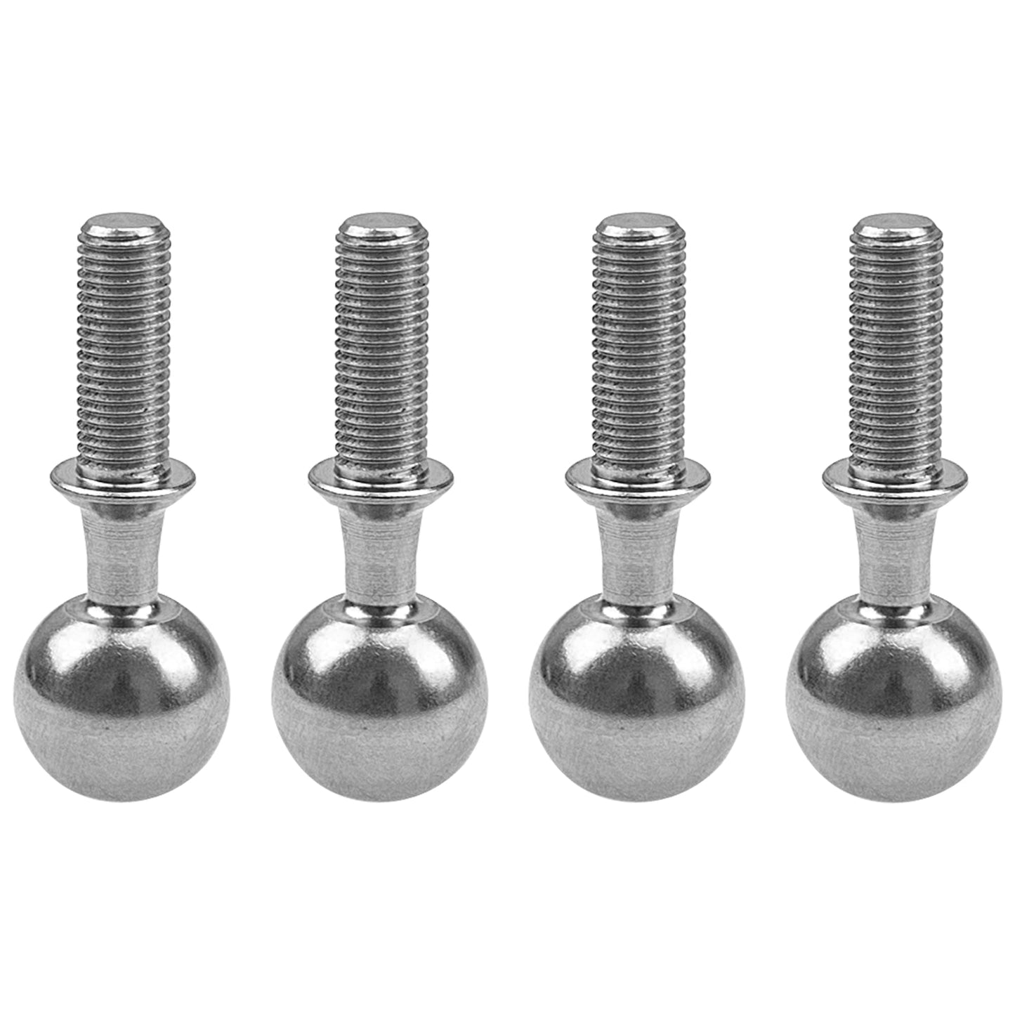 4Pcs ShareGoo Steel Pivot Ball M6x14x35mm for Steering Knuckle A-Arms Compatible with Arrma Kraton Outcast Talion Notorious 6S BLX 1/8 RC Car Repalce