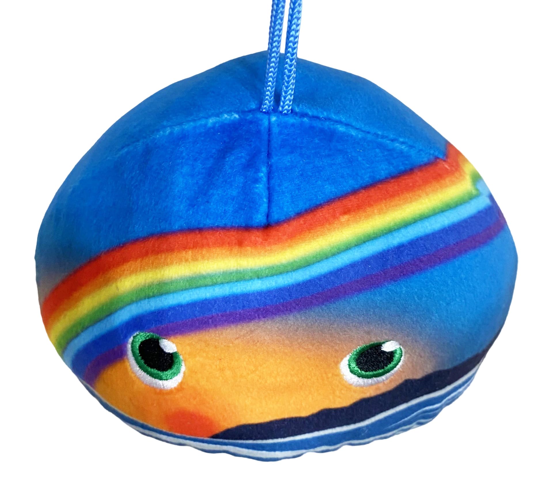 Thunderheads Rainbow Plushie, Nature-Inspired Educational Plushie with Fun Fact Card, Soft Collectible & Sustainably Made Learning Tool for Exploring