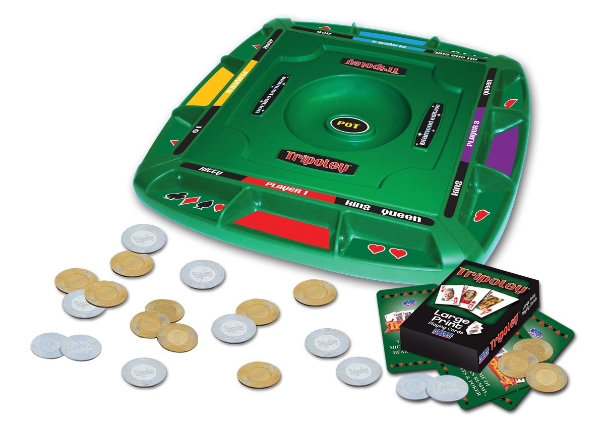 Ideal Tripoley Diamond Edition Card Game