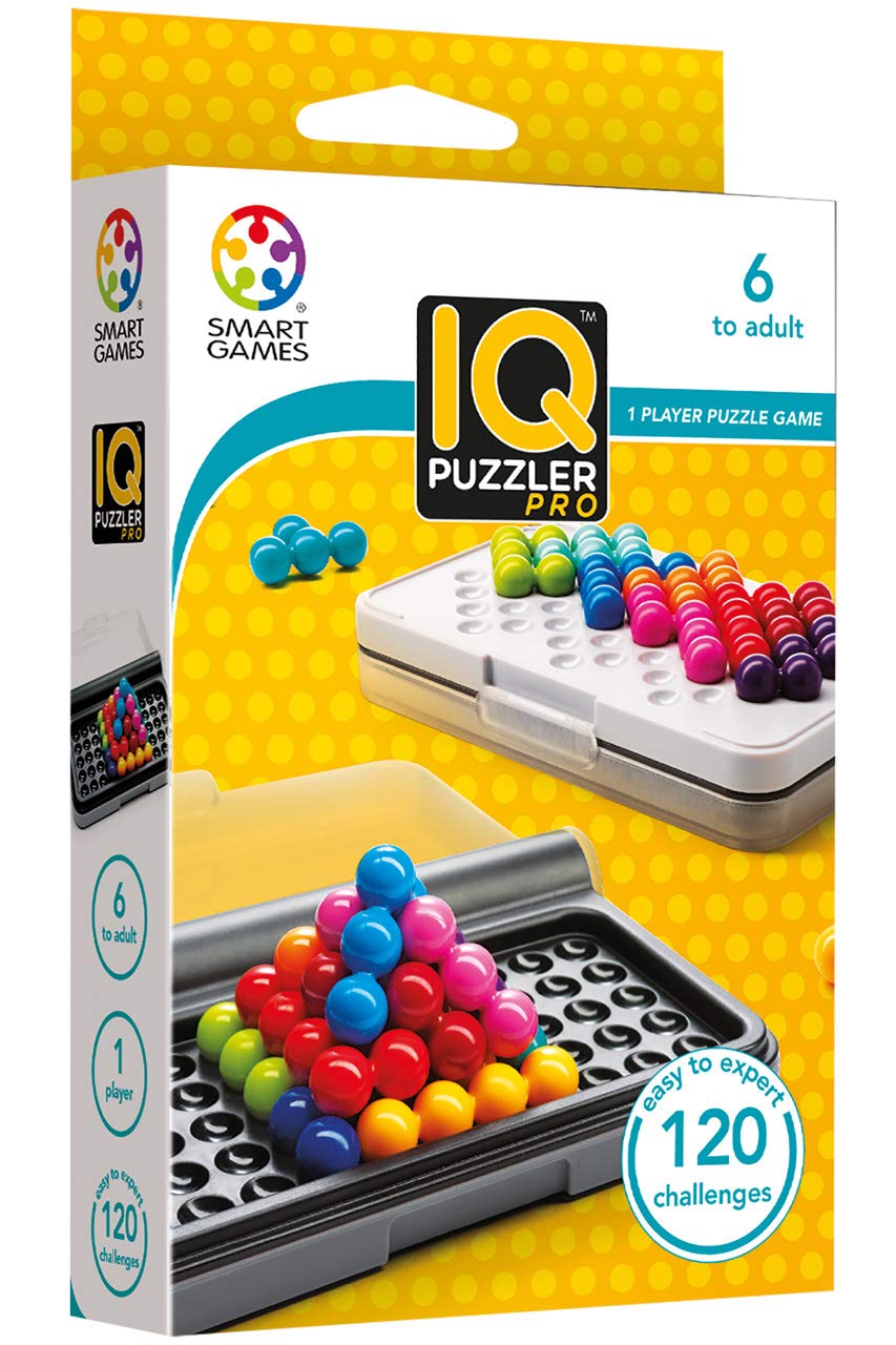SmartGames IQ Bundles 3D Series, IQ Puzzler Pro IQ Fit 240 Challenges, Ages 6-Adult