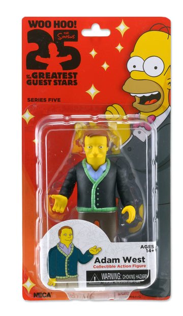 NECA Simpsons 25th Anniversary 5" Series 5 Adam West Action Figure