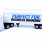 NewRay Customize Semi Truck Toy 1:32 Scale - Personalized Replica Peterbilt Diecast Truck with Trailer, Long Hauler, Diecast Toy for Truck Lovers
