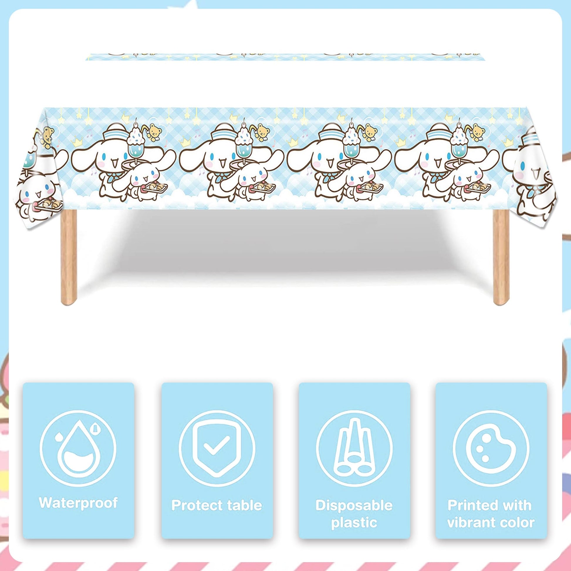 Cartoon Theme Birthday Party Decorations, Cute Birthday Party Supplies