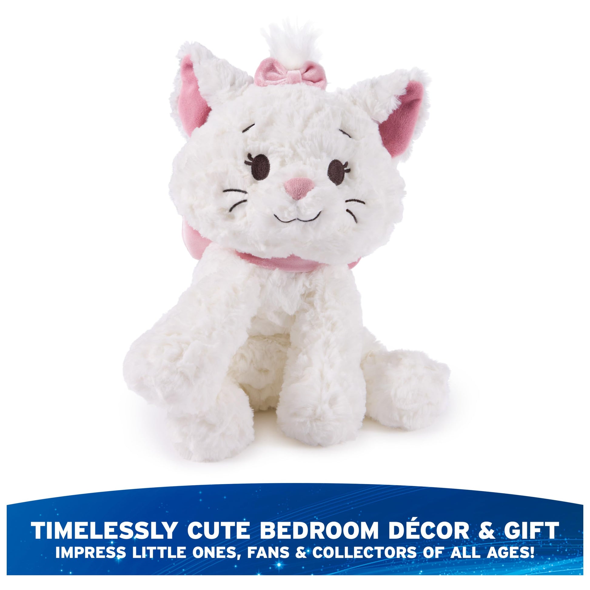 GUND Disney Cozys Collection Marie 10-Inch Kitten Stuffed Animal, Ages 0+