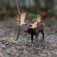 Safari Ltd. Moose Figurine - Realistic 5" Animal Figure - Educational Toy for Boys, Girls, and Kids Ages 1+