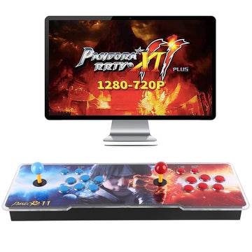 Pandora Treasure 3D Arcade Game Console - 30000 Games Installed, Search Game, Support 3D, Add More Games, 1280x720P, Favorite List, 4 Players Online