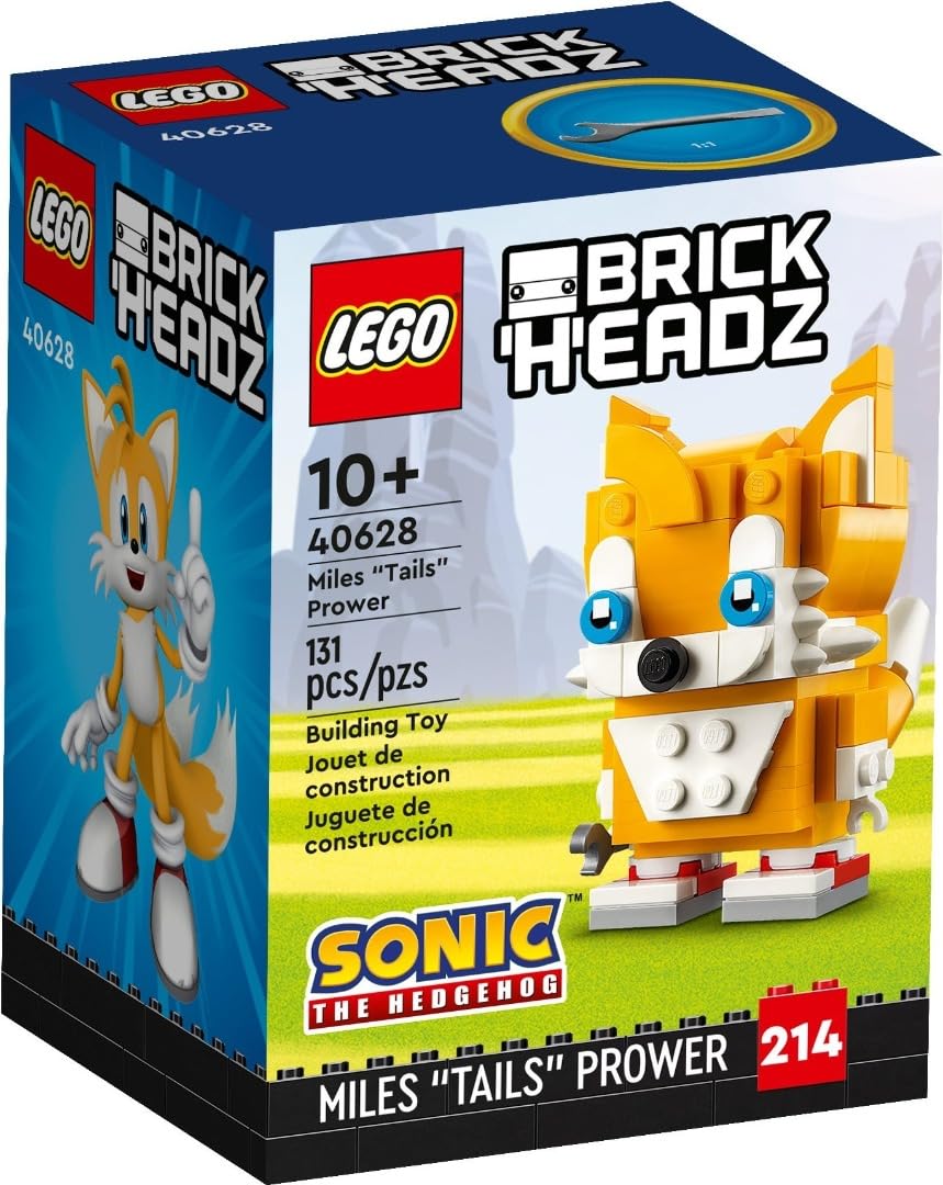 Lego BrickHeadz Miles Tails Prower - Sonic The Hedgehog™ (40628)