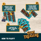 Guns or Treasure | 2-6 Players | Ages 8+ | Fast & Easy to Learn Pirate Party Card Game | Family Friendly Fun for Game Night | Perfect Board Game