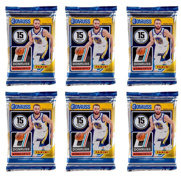 2024-2025 Panini Donruss Basketball Blaster Box | 6 Packs - Look for Blaster Exlusive Optic Rated Rookies Preview Seismic Insert