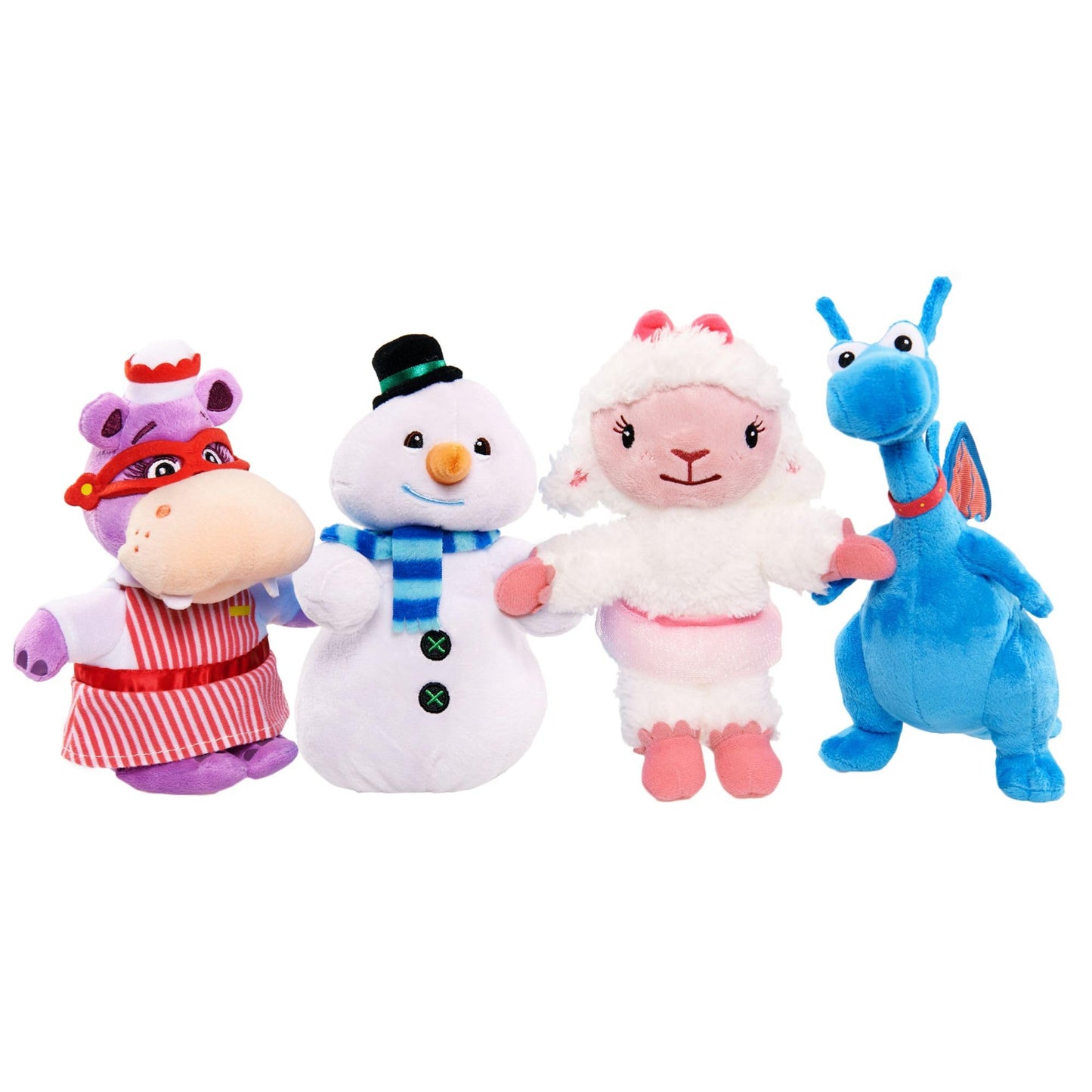 Disney Junior 8.5-inch Doc McStuffins Stuffy Beanbag Small Plush Stuffed Animal, Plushie, Kids Toys for Ages 2 Up by Just Play