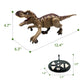 Moskiddo Remote Control Dinosaur Toys for Kids 3-5, 5-7, 8-12, 10-12, Electronic RC T Rex Dino Robot Toy for Boys, Top Christmas & Birthday Gifts for