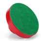 Table Air Hockey Red Pushers and Pucks Set, Plastic Air Hockey Goalies Pushers Pucks Set for Standard Tables (S)