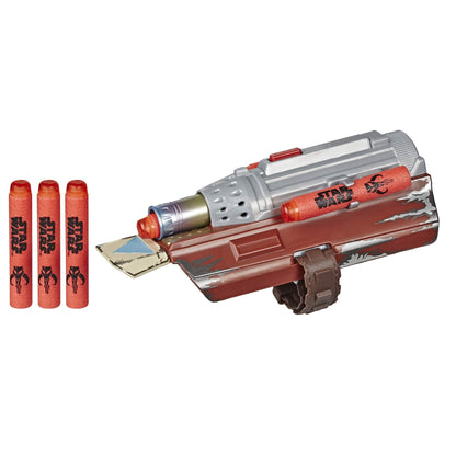 STAR WARS NERF The Mandalorian Rocket Gauntlet, NERF Dart-Launching Toy for Kids Roleplay, Toys for Kids Ages 5 and Up