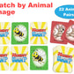 Monkey Says Baa? - Animal Matching Game for Kids Ages 4 and Up | Fun Preschool Learning Activities with Mimicked Animal Sounds & Charades for Sensory