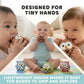 Baby’s Way Teething Toy - Owl Silicone Teether Toy for Babies 3-6 Months Toys for 6-12 Months - Baby Teething Relief, Silicone Teethers for Babies