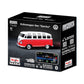 Maisto Tech R/C Power Racer Volkswagen T1 Samba: Remote Controlled Vehicle with App and Battery Control, Ages 6, Red (582650-3)