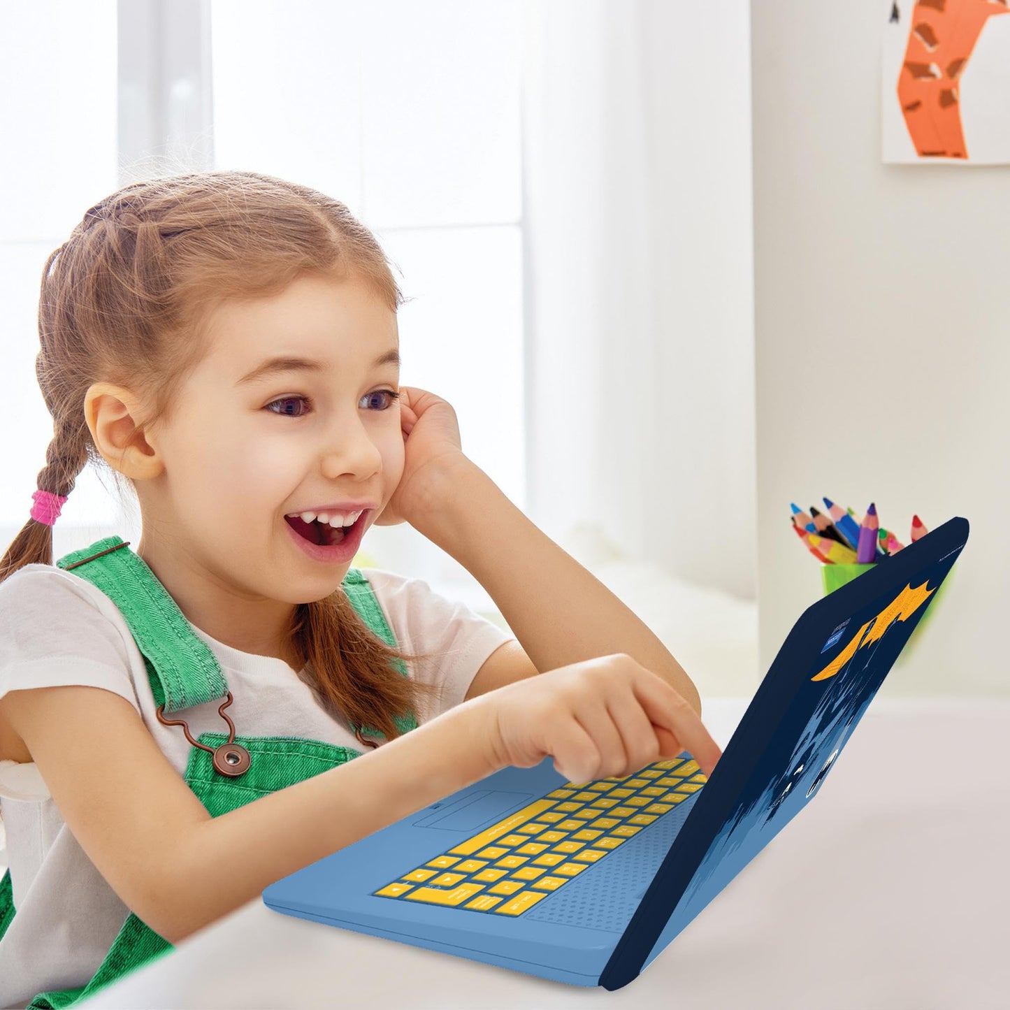 Lexibook, Batman Educational Laptop for Kids, JC598BATi2