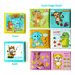 Baby Bath Books-3PCS,Bathtub Toys Floating Waterproof Educational Bath Toy Books for Toddlers-Animal Books,Count Books,Bird Books for Bath time