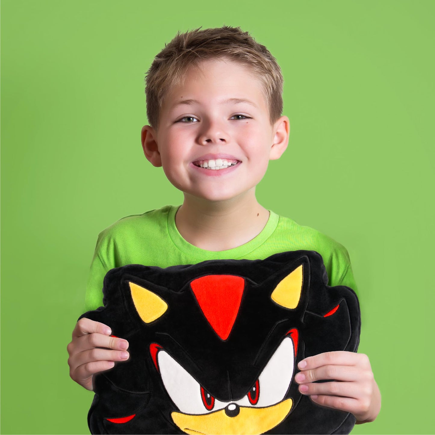 Mighty Mojo Shadow Pouch Pal -10”- Heatable & Cooling Plush Pillow with All-Natural Seed Pouch | Microwavable Comfort for Toddlers | Huggable, Ready