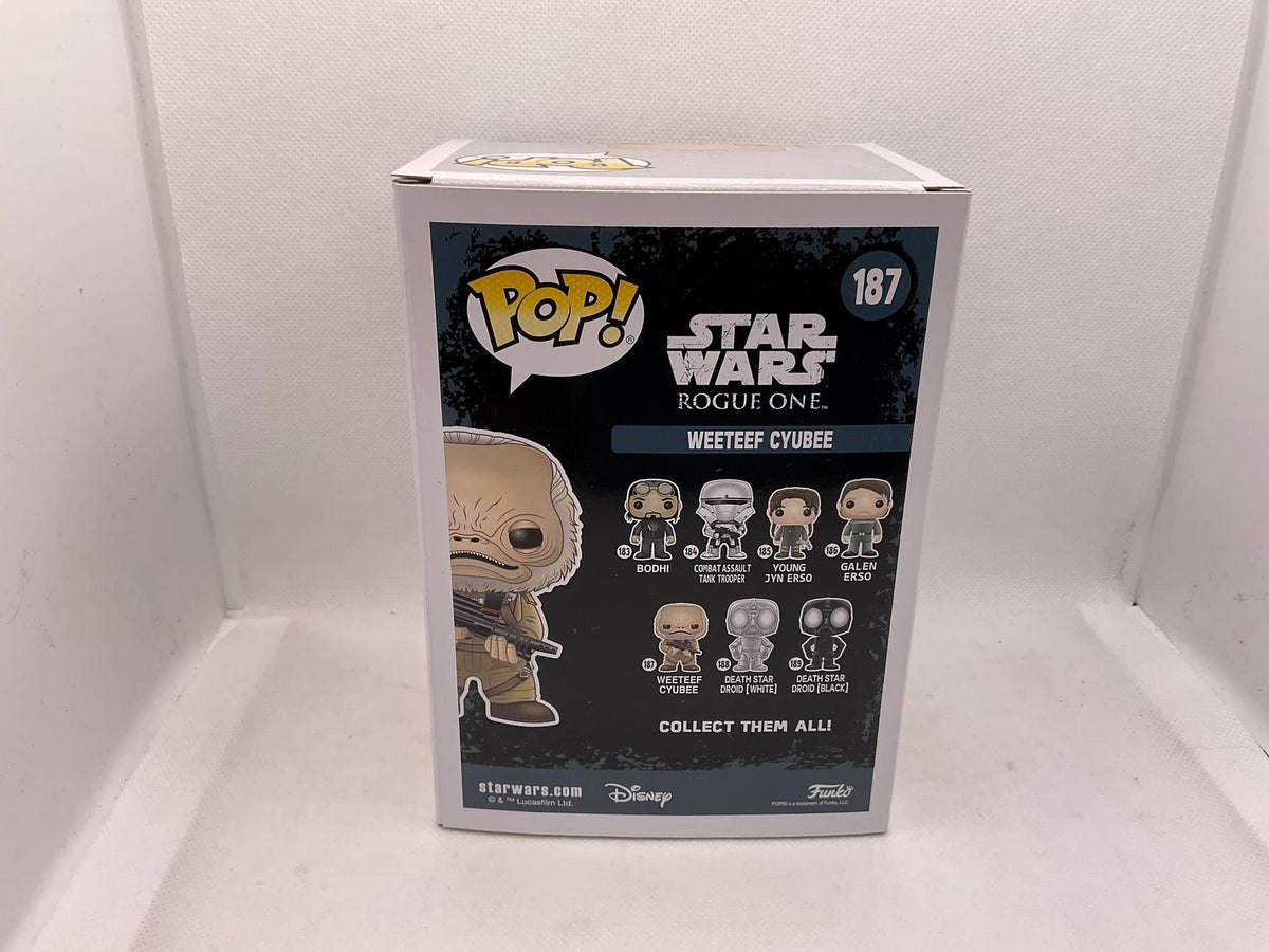 Funko Pop Star Wars: Rogue One - Weeteef Cyubee Toy Figure