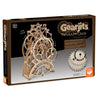 MindWare Gearjits Clock - 3D Wooden Mechanical Model Kit for Teens and Adults, Build Your Own Working Clock witj Moving Gears