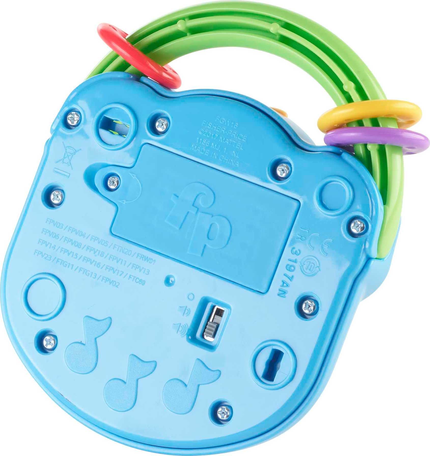 Fisher-Price Baby & Toddler Toy Laugh & Learn Sing & Learn Music Player Pretend Radio with Lights & Songs for Infants Ages 6+ Months