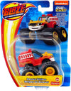Fisher Price Nickelodeon Blaze & The Monster Machines, Rescue Stripes Diecast Car, Ages 3 and up, 2.36 Inches
