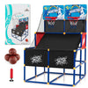 Giantex Arcade Basketball Hoop for Kids - Indoor Outdoor 2 Player Dual Shot Basketball Arcade Game with 4 Balls and Ball Pump, Great Gift for Boys