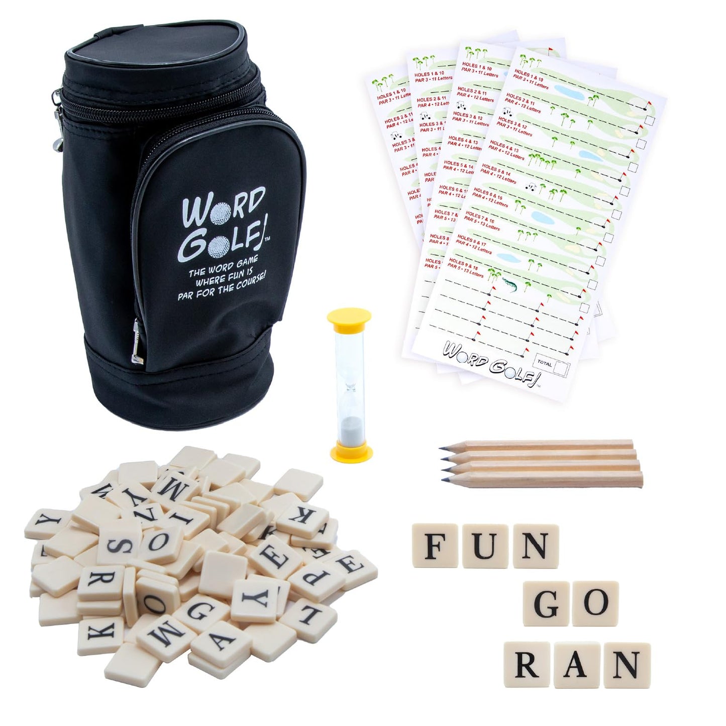 Continuum Games Word Golf, The Word Game Par for the Course
