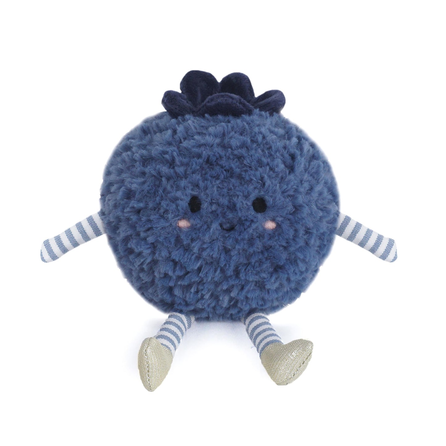MON AMI Blue Berry Fruit Plush Toy, 7-Inch Soft Blueberry Stuffed Gift