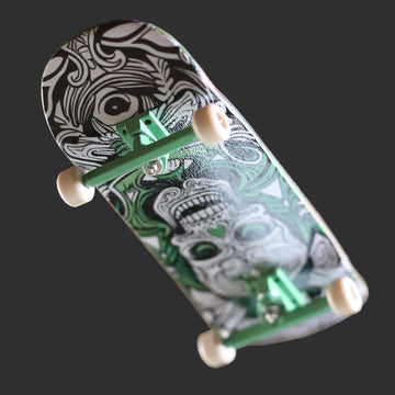 NOAHWOOD NW14.0 Fingerboard Complete (Short Nose Short Tail Deck 98x35.5mm 5-Layer Color Maple Pro concave Design Mini Skateboard Deck) +Pro 36mm Hex