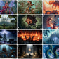 Ultra Pro - Wilds of Eldraine Playmat Ellivere of the Wild Court for Magic: The Gathering, MTG Card Playmat, Use as Oversize Mouse Pad, Desk Mat