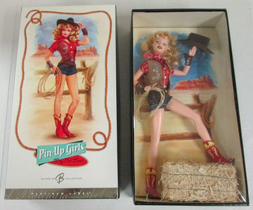 Barbie FAO Schwarz Exclusive - Mattel - Platinum Label Pin-Up Girls Way Out West Doll LE 999