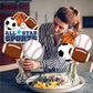 Big Dot of Happiness Go, Fight, Win - Sports - Baby Shower or Birthday Party Centerpiece Sticks - Showstopper Table Toppers - 35 Pieces