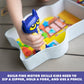 Educational Insights Pete The Cat I Love My Buttons Game - Shape Matching Games for Toddlers 3-5, Turn-Taking Kids Games, Toddler Fine Motor Skills