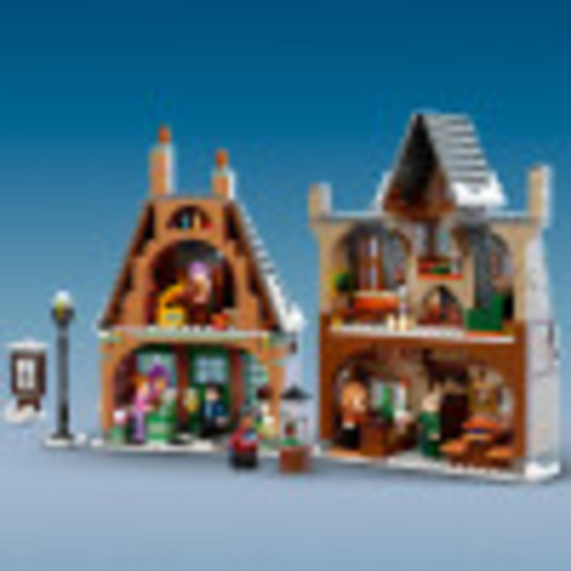 LEGO Harry Potter Hogsmeade Village Visit 76388 Building Toy, 20th Anniversary Set with Collectible Golden Ron Weasley Minifigure, Birthday Gift