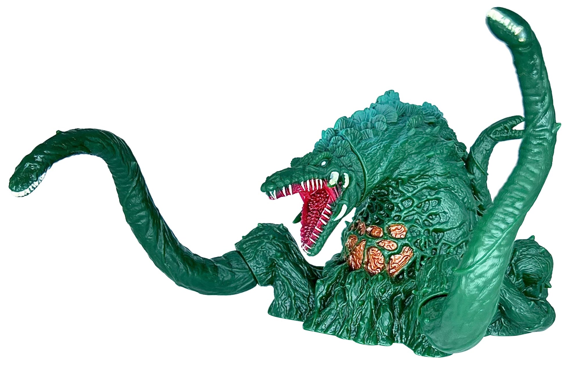 TwCare Biollante vs Godzilla Toy Action Figure: King of The Monsters, Movie Series Movable Joints Soft Vinyl, Travel Bag