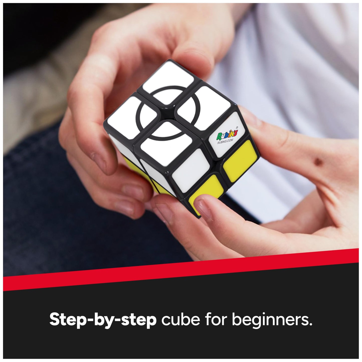 Rubik's Cube 2x2 Apprentice Puzzle Cube & Brain Teaser Fidget Toy
