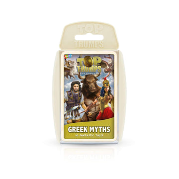 Top Trumps Card Game Greek Mythology - Family Games for Kids and Adults - Learning Games - Kids Card Games for 2 Players and More - Kid War Games