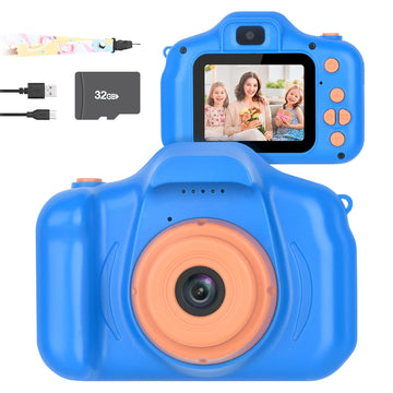 Mafiti Kids Camera,26MP HD Mini Selfie Digital Camera for Kids,Toddler Camera1080P Video,Outdoor Toy for Holiday,Birthday Xmas Gift for 3-8 Years Old