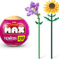 ZURU MAX Premium Garden Building Bricks Collection, Long Flowers Set with 2 Flowers, up to 233 Pieces, 10 Designs to Collect