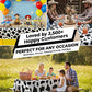 Bedwina Cow Print Tablecloth (Pack of 6) 54 X 72 Inch Tablecloths for Cow Themed Party Decorations, and Birthday Party Decorations, Picnic Table