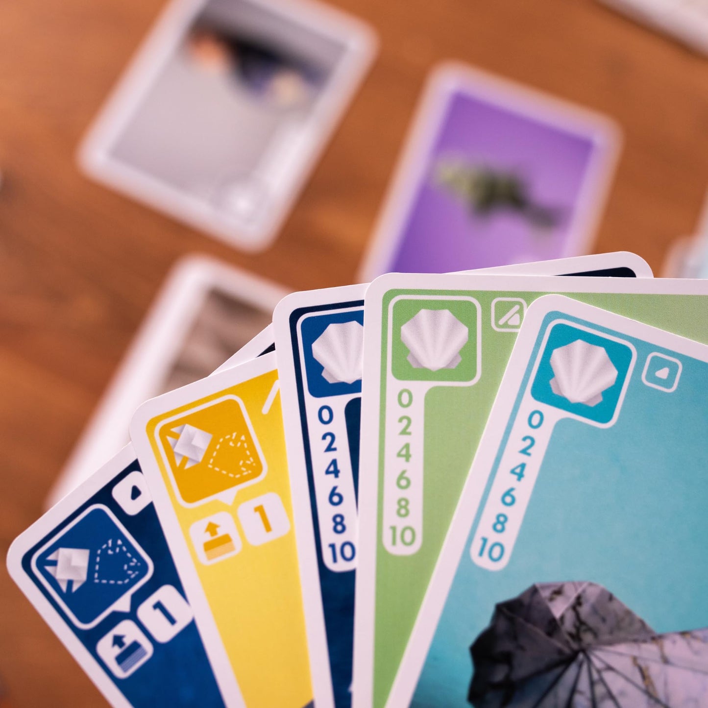 Pandasaurus Games Sea Salt and Paper Card Game - Ocean-Themed Strategy Game, Fast-Paced and Tactical, Fun Family Game for Kids and Adults, Ages 8+