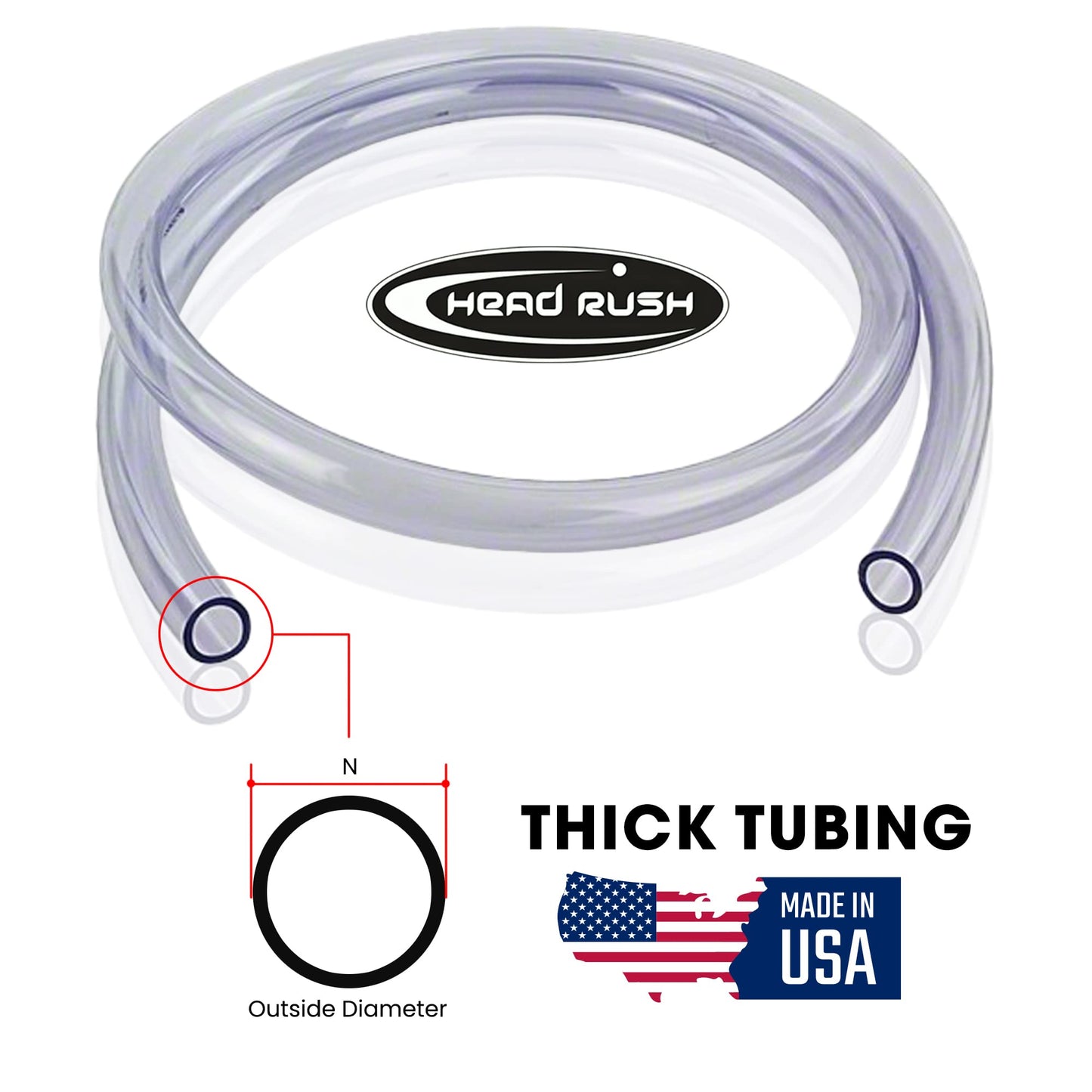 Head Rush Silver/Blue Double Header 2-Tube Beer Bong, 8" x 6.5" Plastic Funnel with Dual Flexible Hose, 2 2-ft Long Thick Tubes for Parties and Games