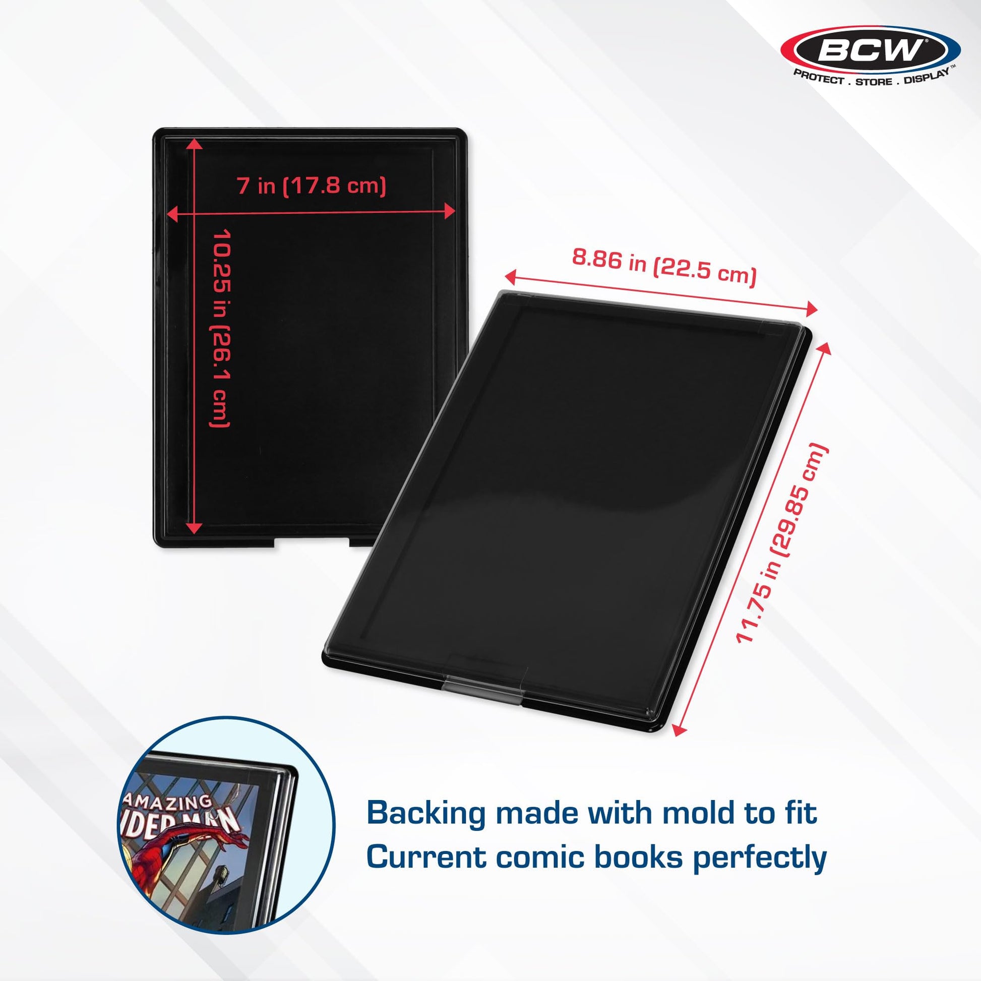 BCW Comic Frame with UV Protection | Modern Age Display Case | Comic Book Holder (1 Pack)