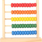 MAGIKON Miniature Abacus, 5 Rows Wooden Counting Frame for Math