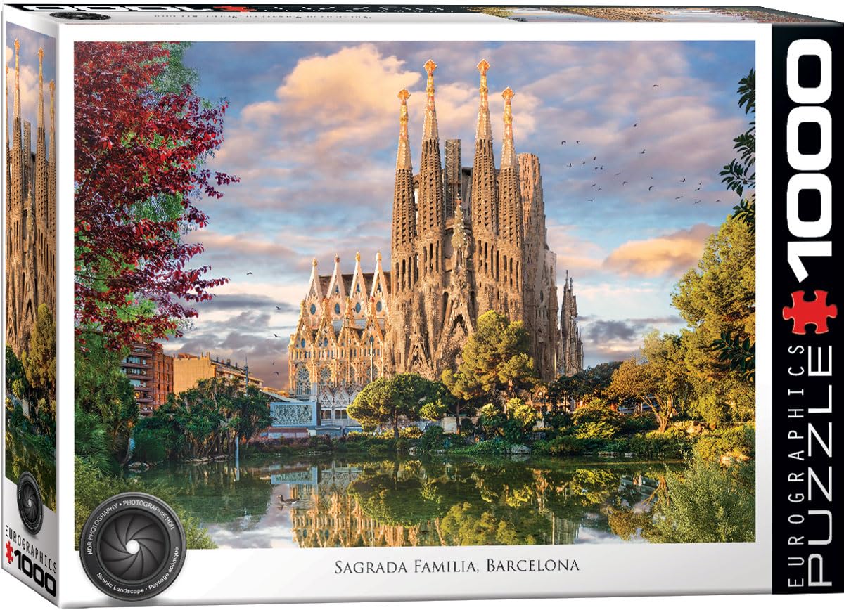 EuroGraphics Sagrada Familia, Barcelona, 1000 Piece Puzzle