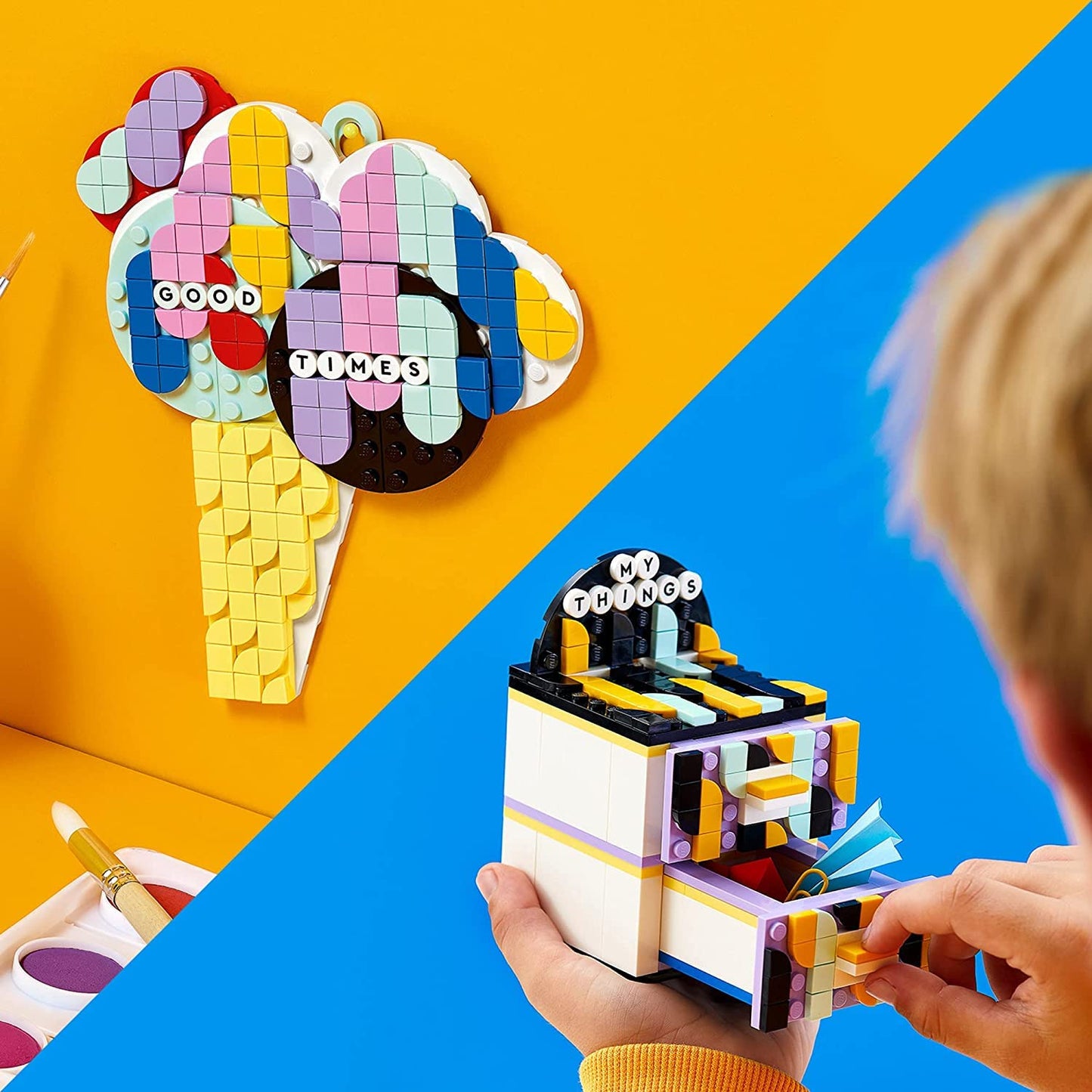 Lego® DOTS Creative Designer Box 41938 DIY Craft Decoration Kit; A Wonderful Inspirational Set for Creative Kids